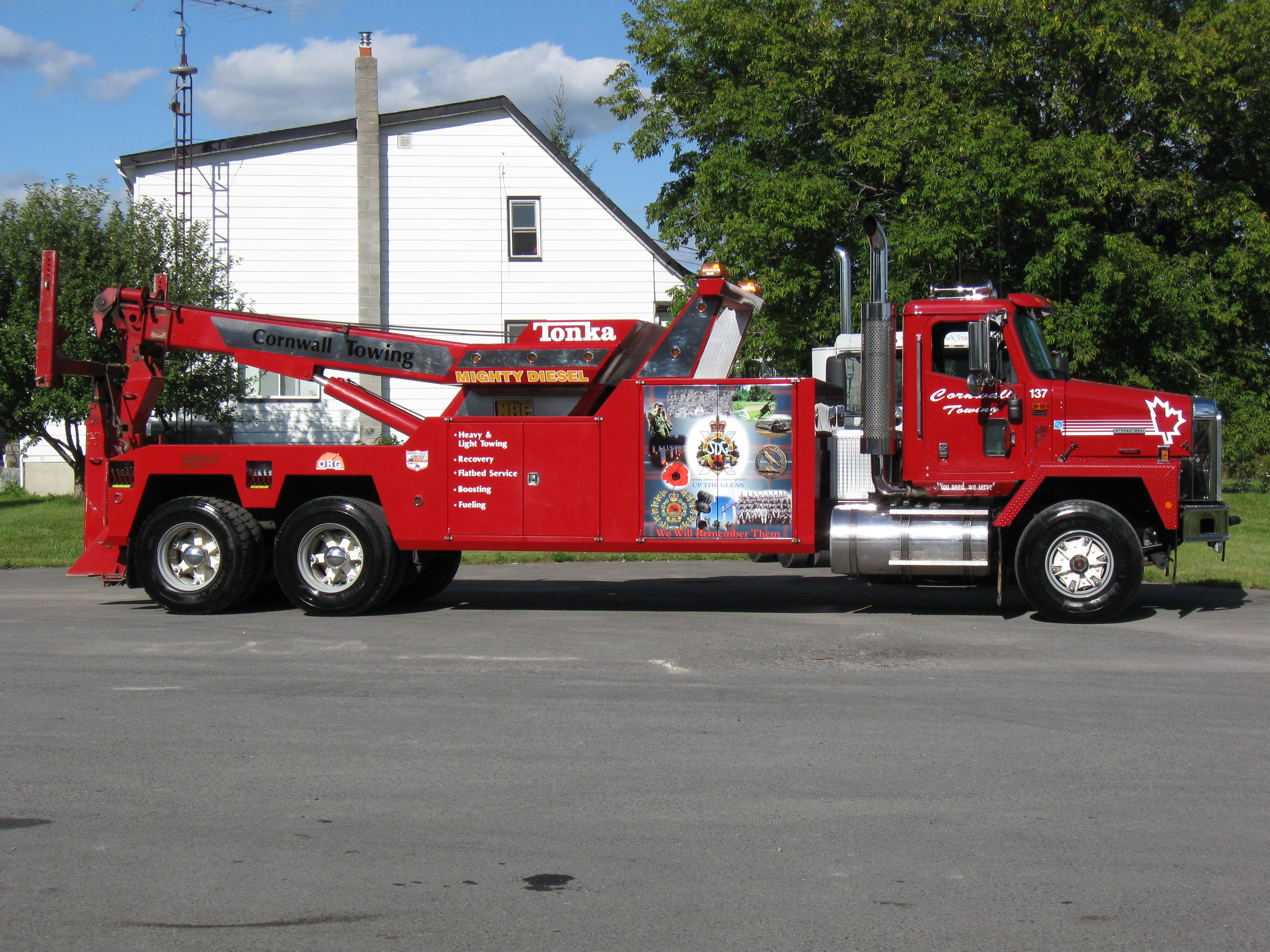 Cornwall Towing » Equipment